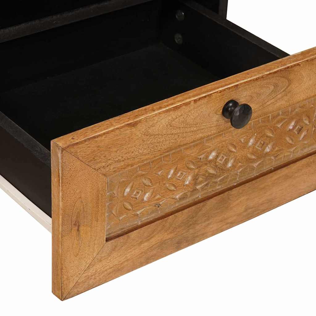 Coffee Table Light brown 80 x 54 x 40 cm Solid mango wood