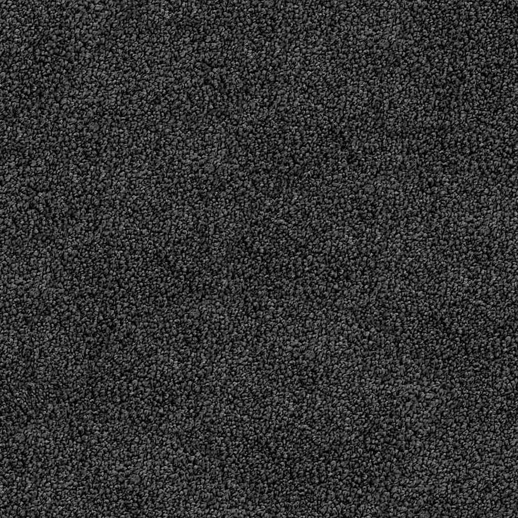 Anti-slip Shaggy Rug Dark grey 160 x 160 cm PP