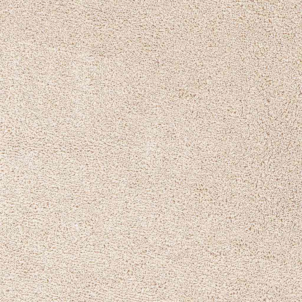 Anti-slip Shaggy Rug Cream 90 x 90 cm PP