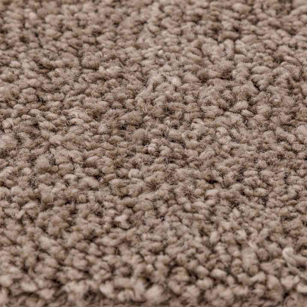 Anti-slip Shaggy Rug Brown 160 x 230 cm PP