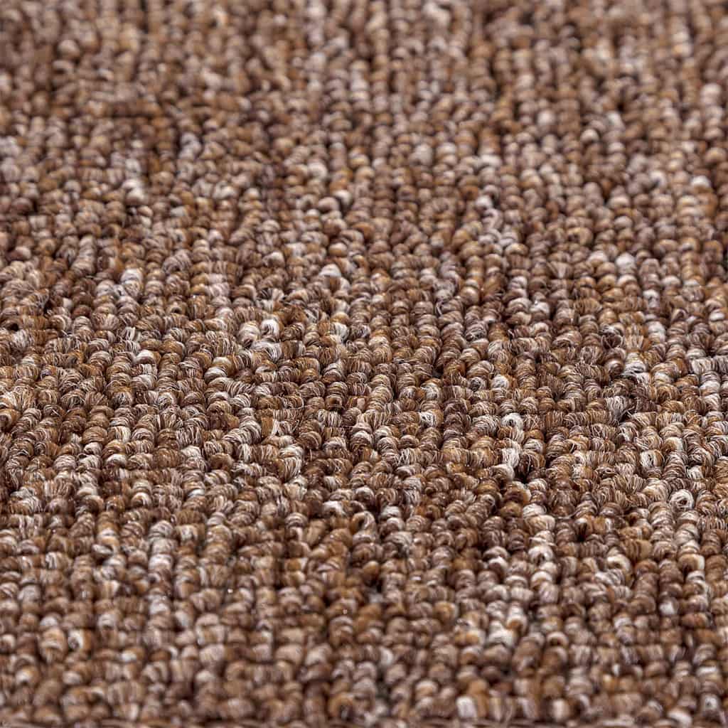 Anti-slip Stair Mats 15 pcs Brown 60 x 25 cm PP