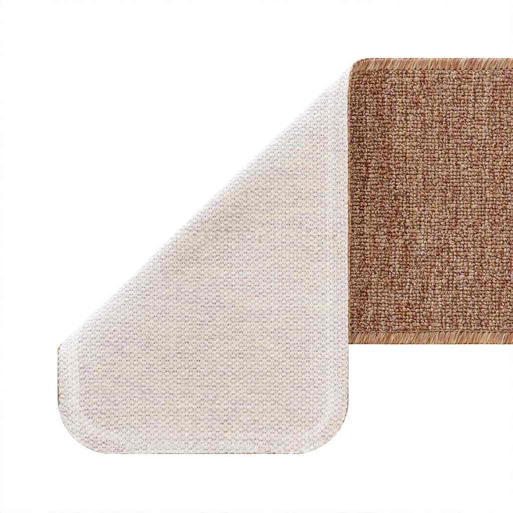 Anti-slip Stair Mats 15 pcs Yellow 75 x 20 cm PP