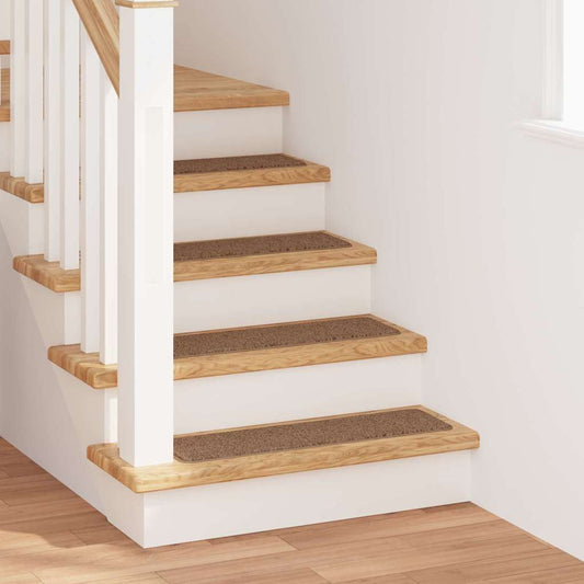 Anti-slip Stair Mats 15 pcs Yellow 75 x 20 cm PP