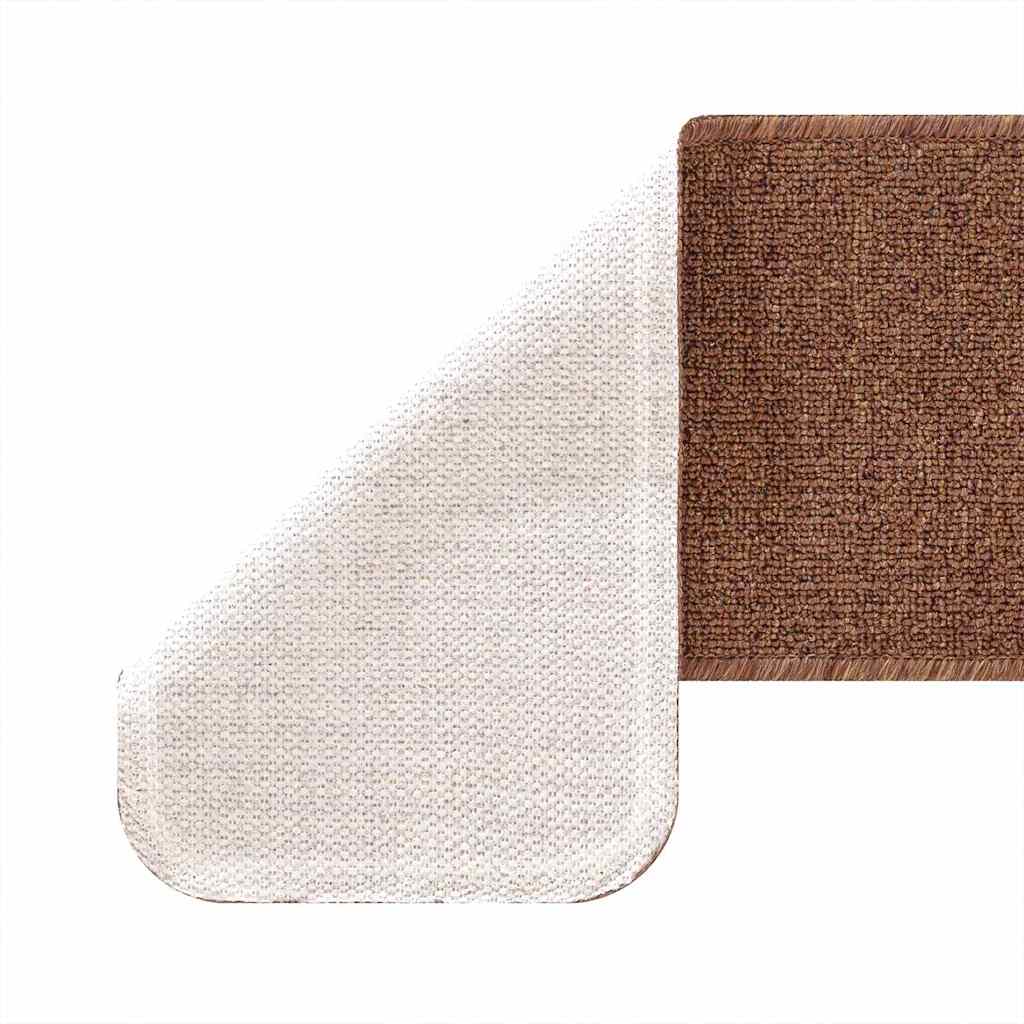 Anti-slip Stair Mats 15 pcs Yellow 60 x 25 cm PP