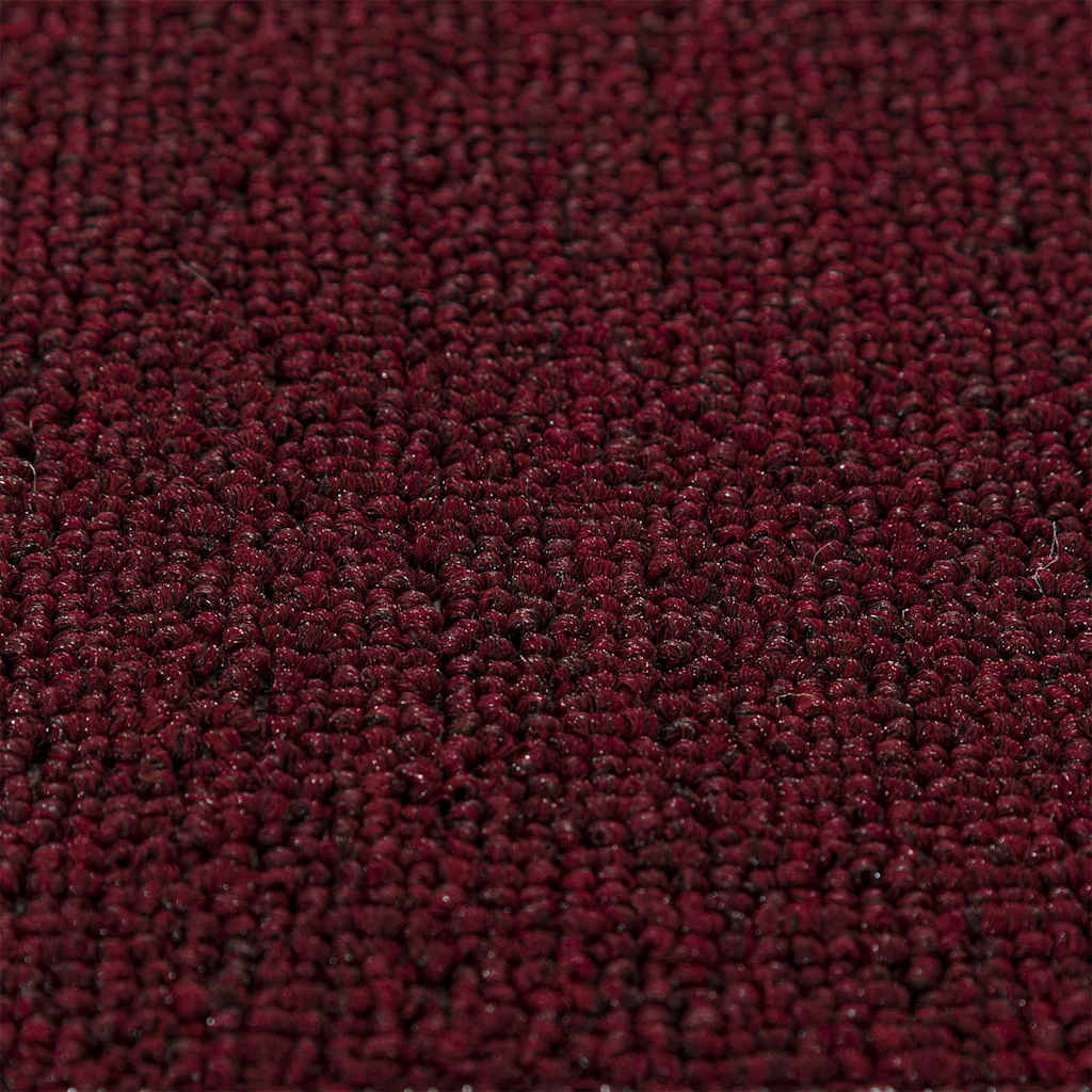 Anti-slip Stair Mats 15 pcs Bordeaux 75 x 20 cm PP