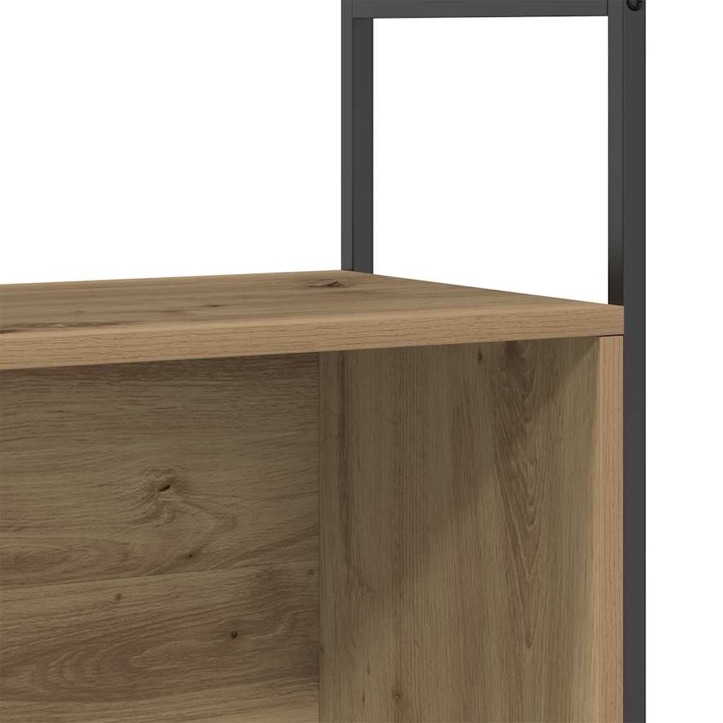 Bookshelf Artisan oak 80 x 30 x 78.5 cm Engineered Wood