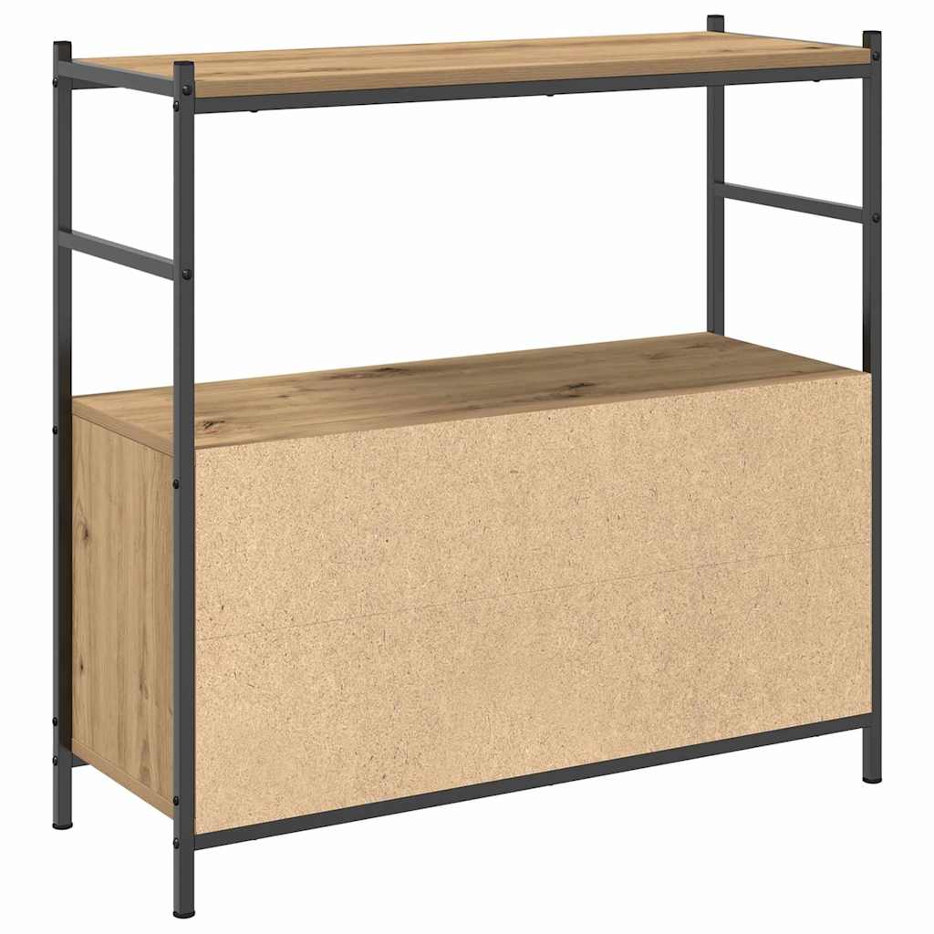 Bookshelf Artisan oak 80 x 30 x 78.5 cm Engineered Wood