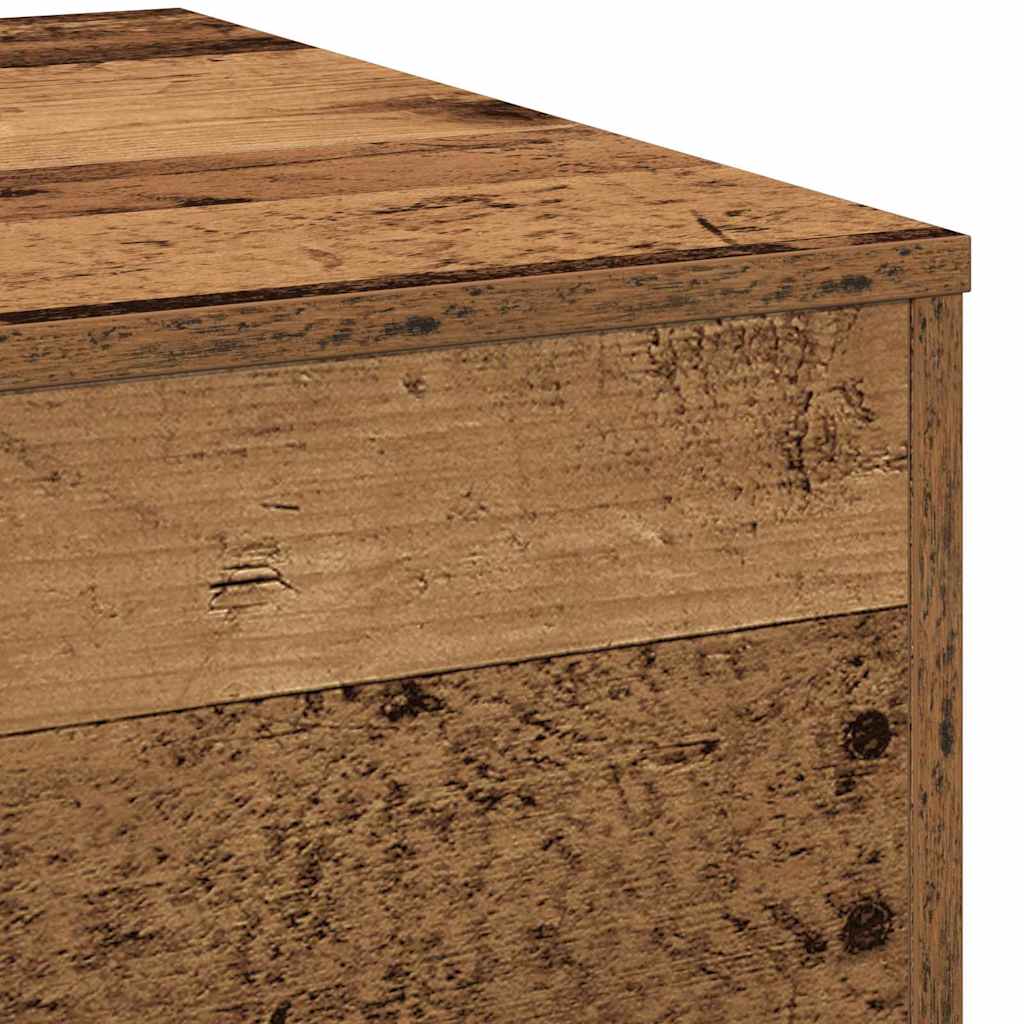 Coffee Table Old wood 55 x 55 x 31 cm Engineered wood