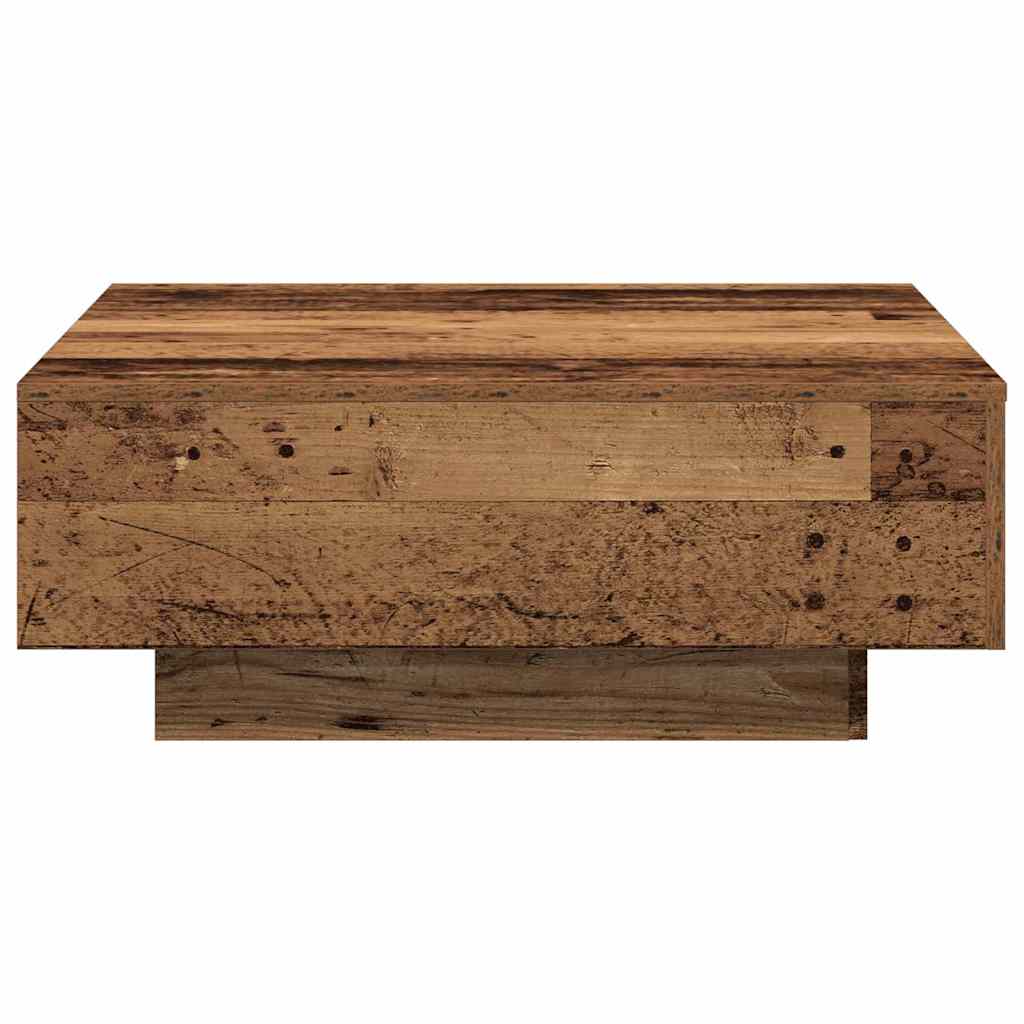 Coffee Table Old wood 80 x 80 x 31 cm Engineered wood