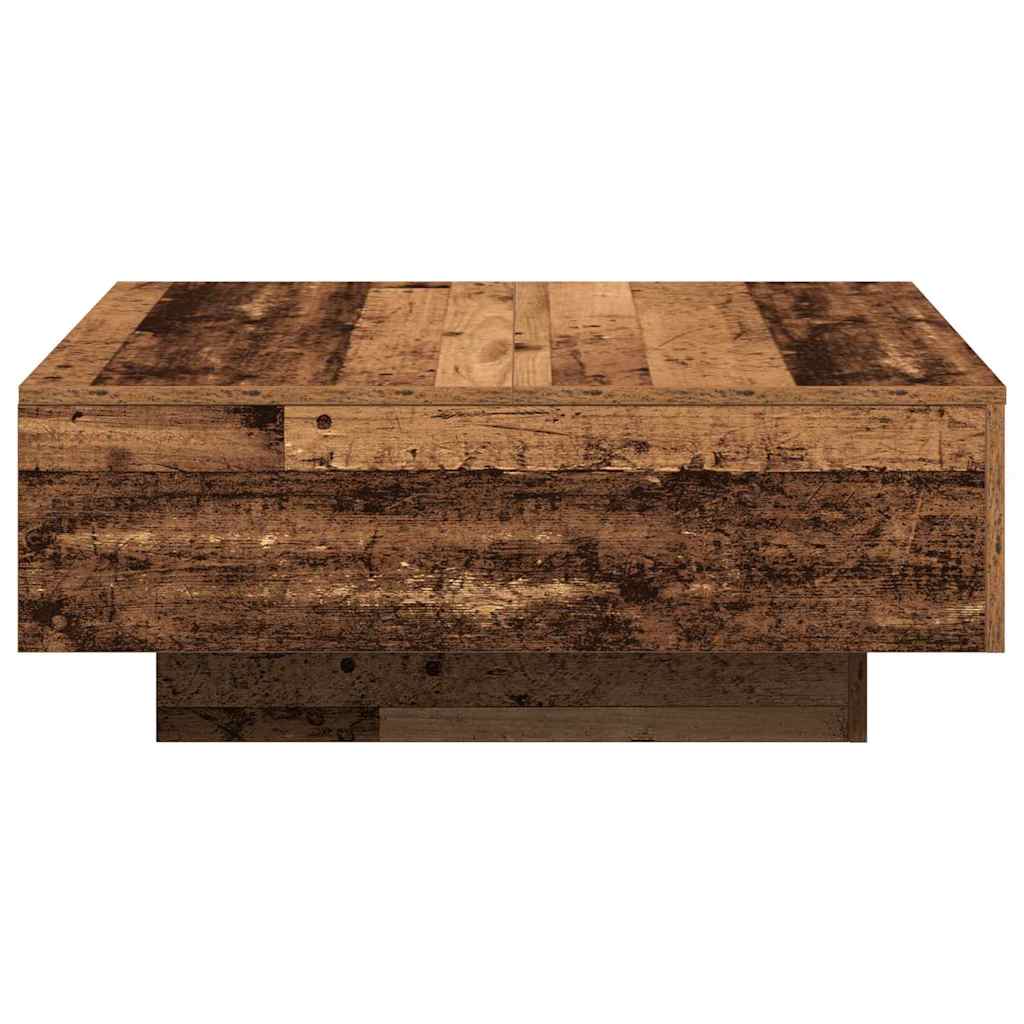 Coffee Table Old wood 80 x 80 x 31 cm Engineered wood