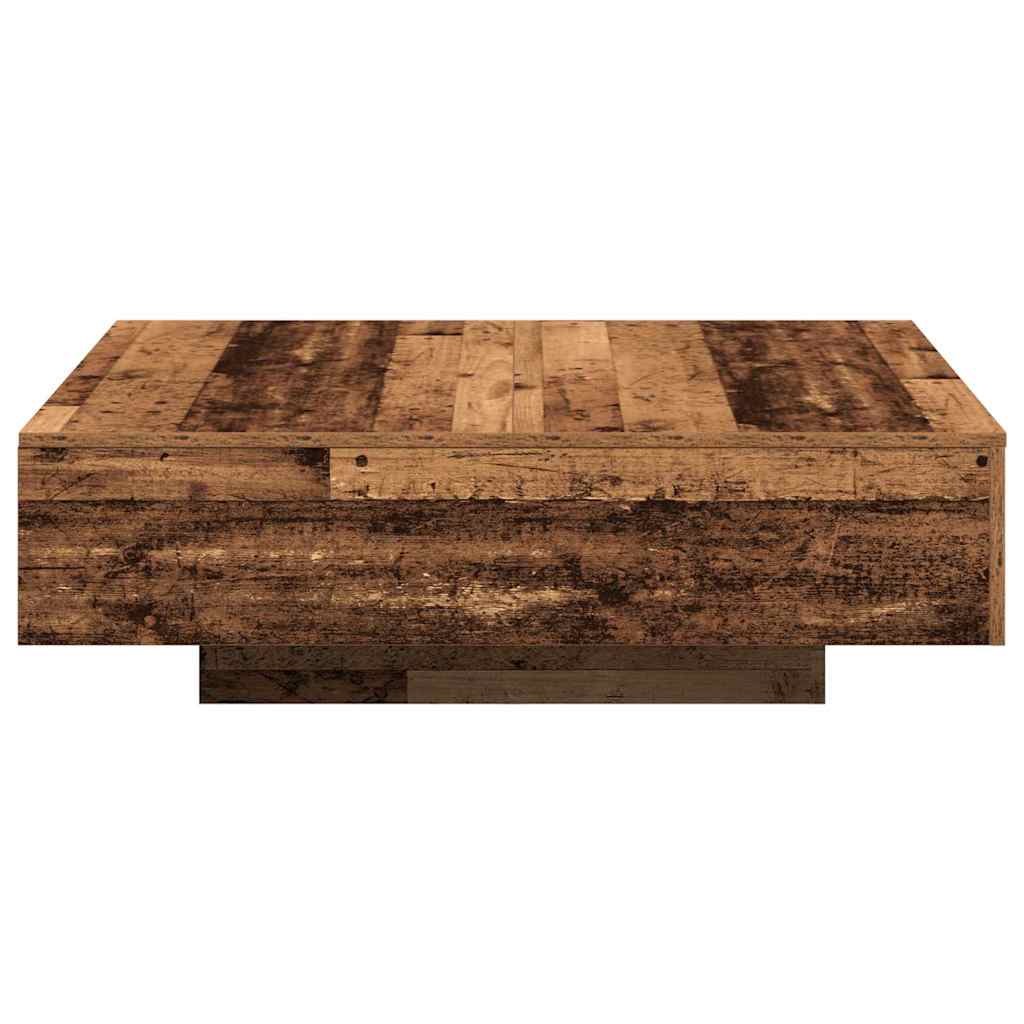 Coffee Table Old wood 100 x 100 x 31 cm Engineered wood
