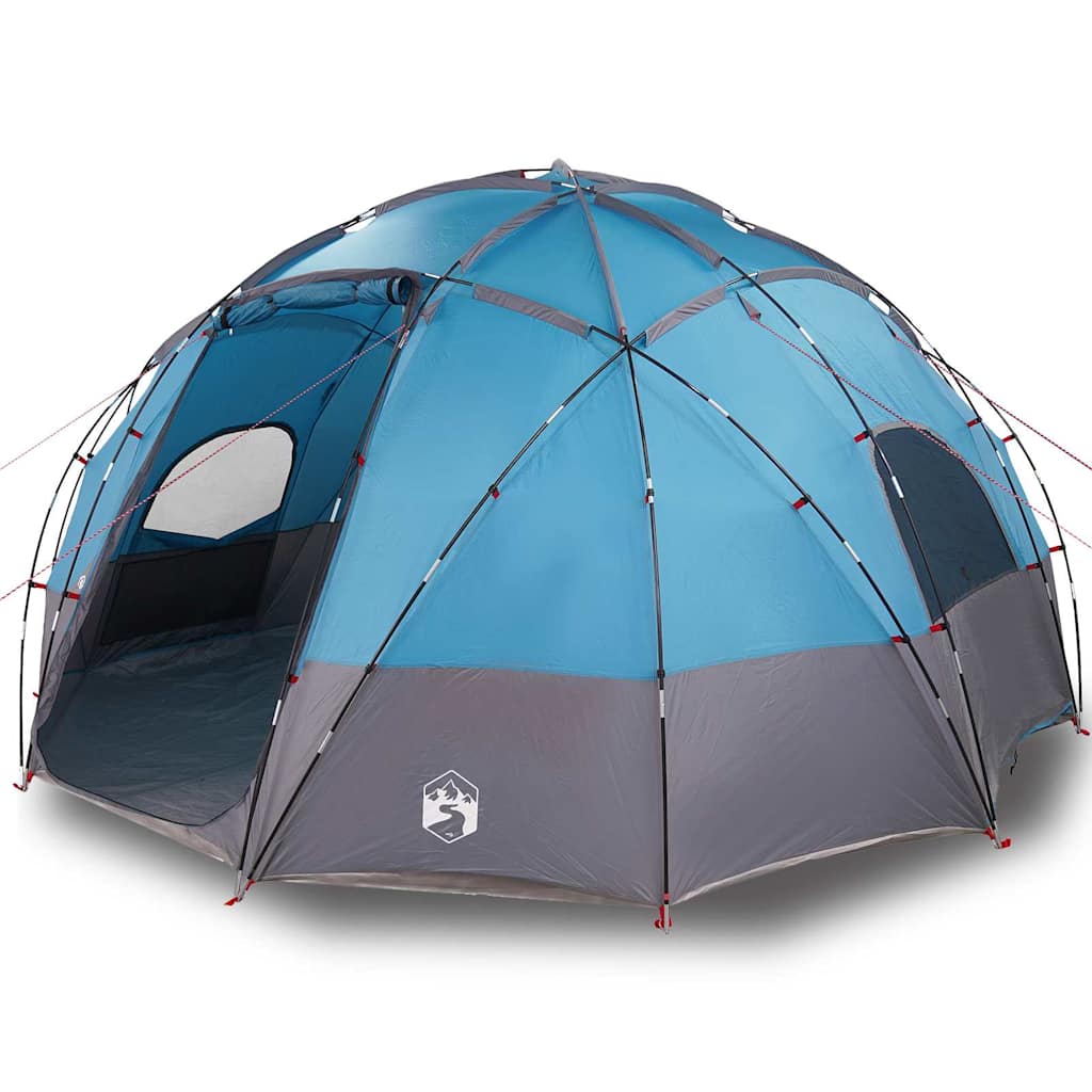 Camping Tent with Roof Blue 475 x 475 x 235 cm Polyester