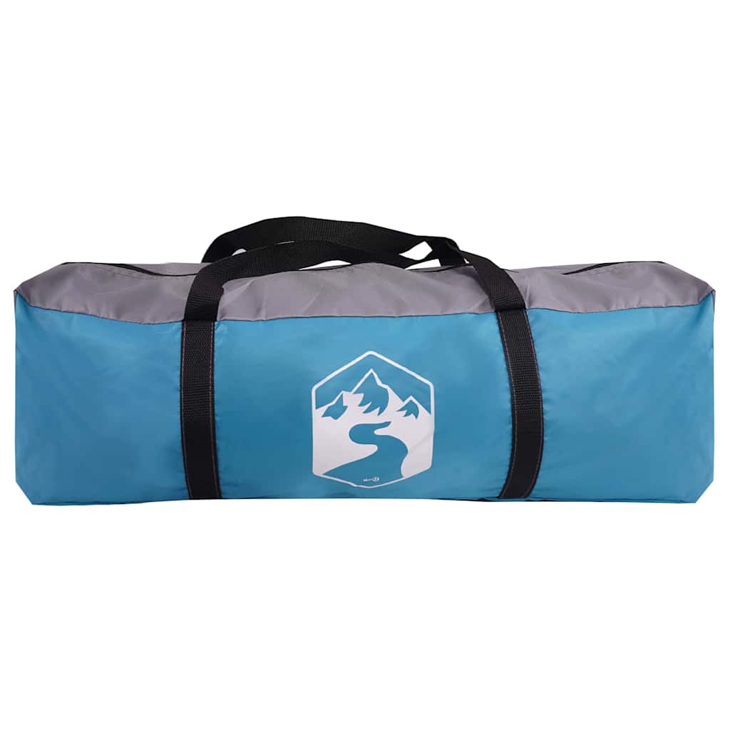 Camping Tent with Roof Blue 308 x 268 x 130 cm Polyester