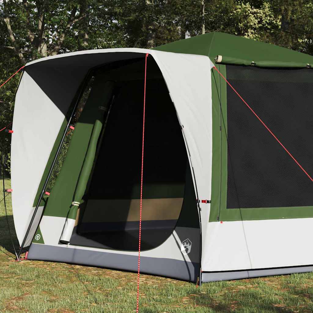 Camping Tent Green 420 x 420 x 227 cm Polyester