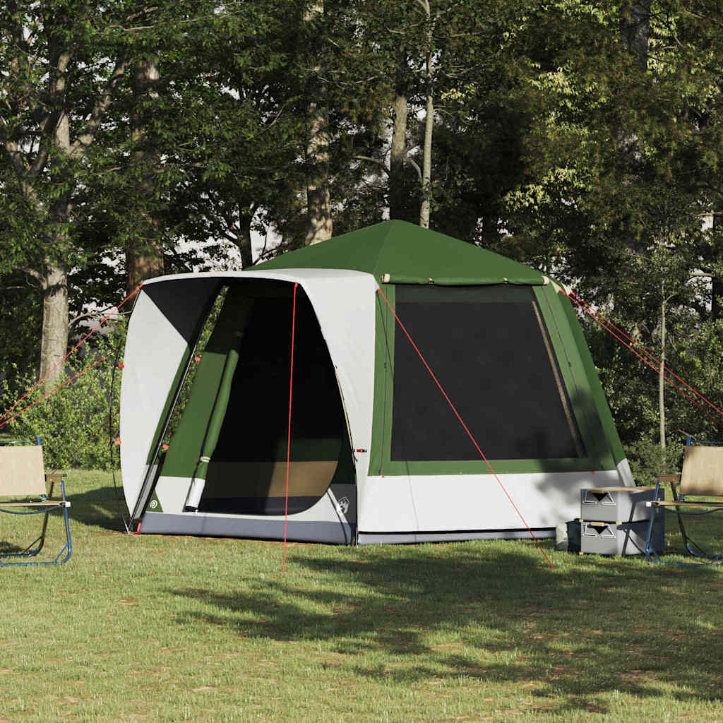 Camping Tent Green 420 x 420 x 227 cm Polyester