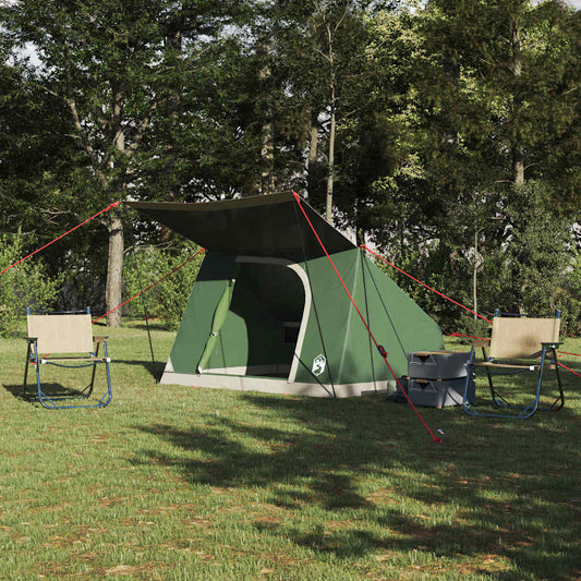 Camping Tent Green 282 x 225 x 154 cm Polyester