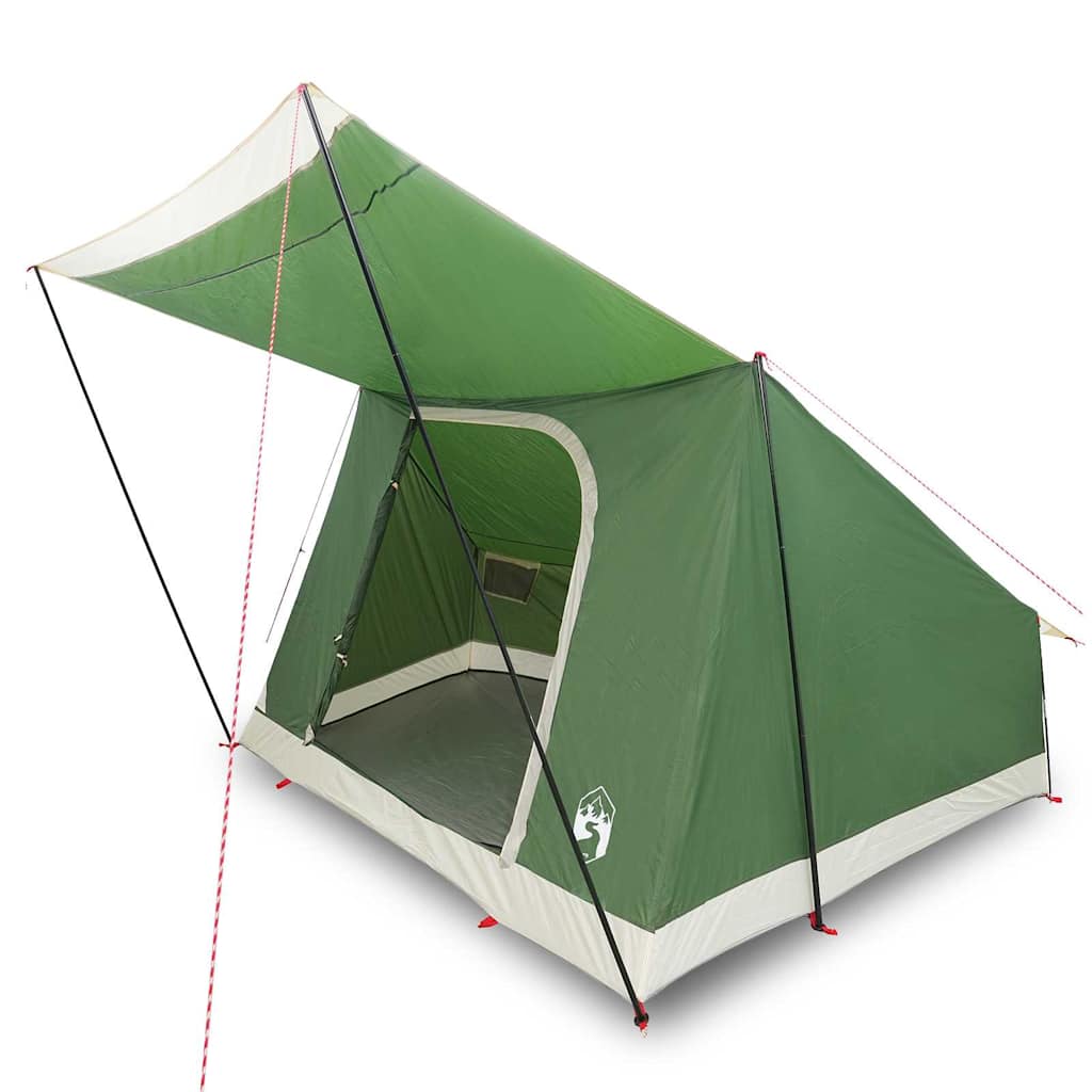 Camping Tent Green 282 x 225 x 154 cm Polyester
