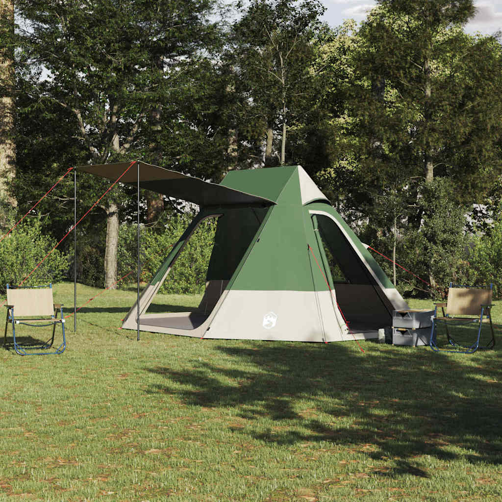 Camping Tent Green 482 x 360 x 227 cm Polyester