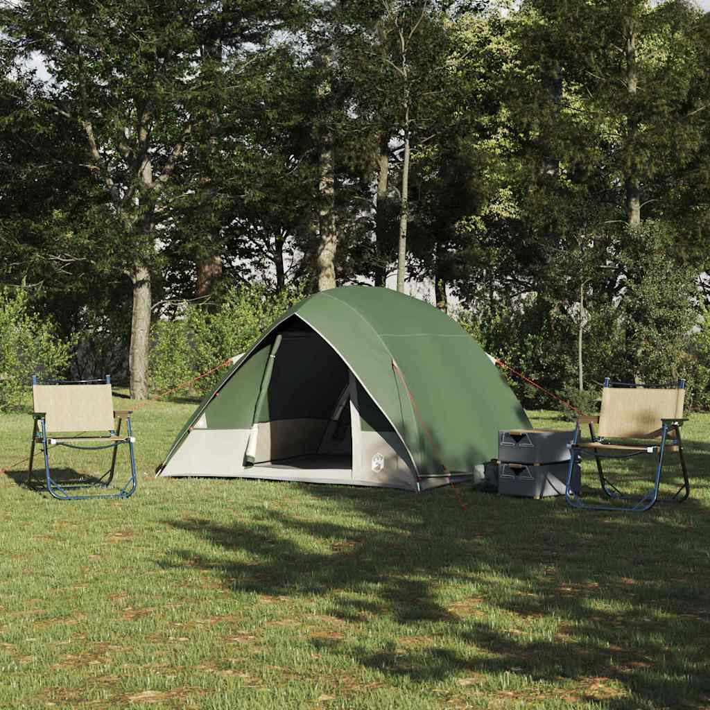 Camping Tent Green 275 x 230 x 140 cm Polyester