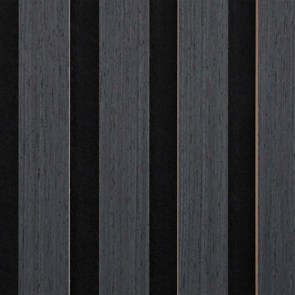 Acoustic Wall Panels 2 pcs Slatted 60.5x60 cm Oak Veneer