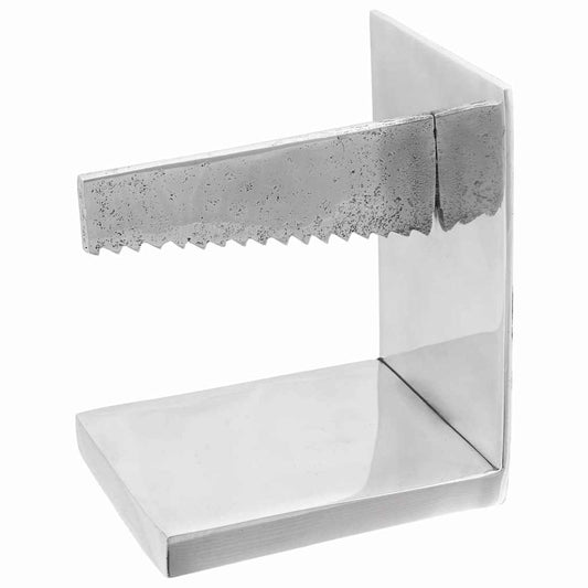 Bookends 2 pcs Silver 11 x 14 x 17.5 cm Aluminium