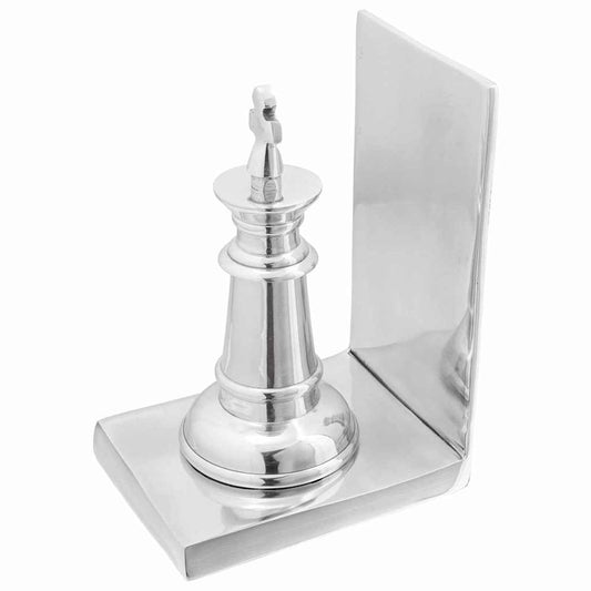 Bookends 2 pcs Silver 11 x 12 x 19.5 cm Aluminium