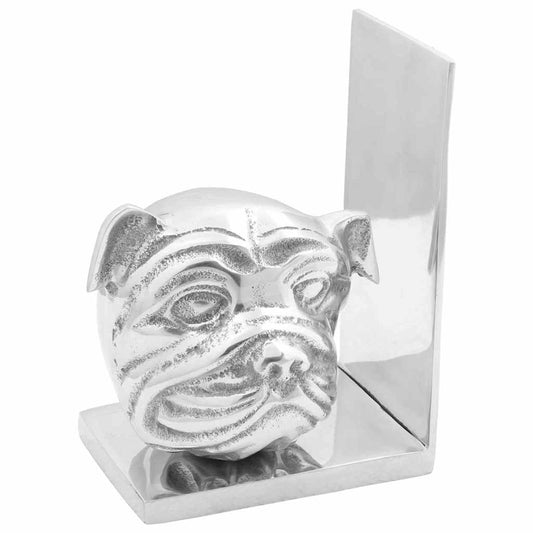 Bookends 2 pcs Silver 8 x 12 x 16.5 cm Aluminium