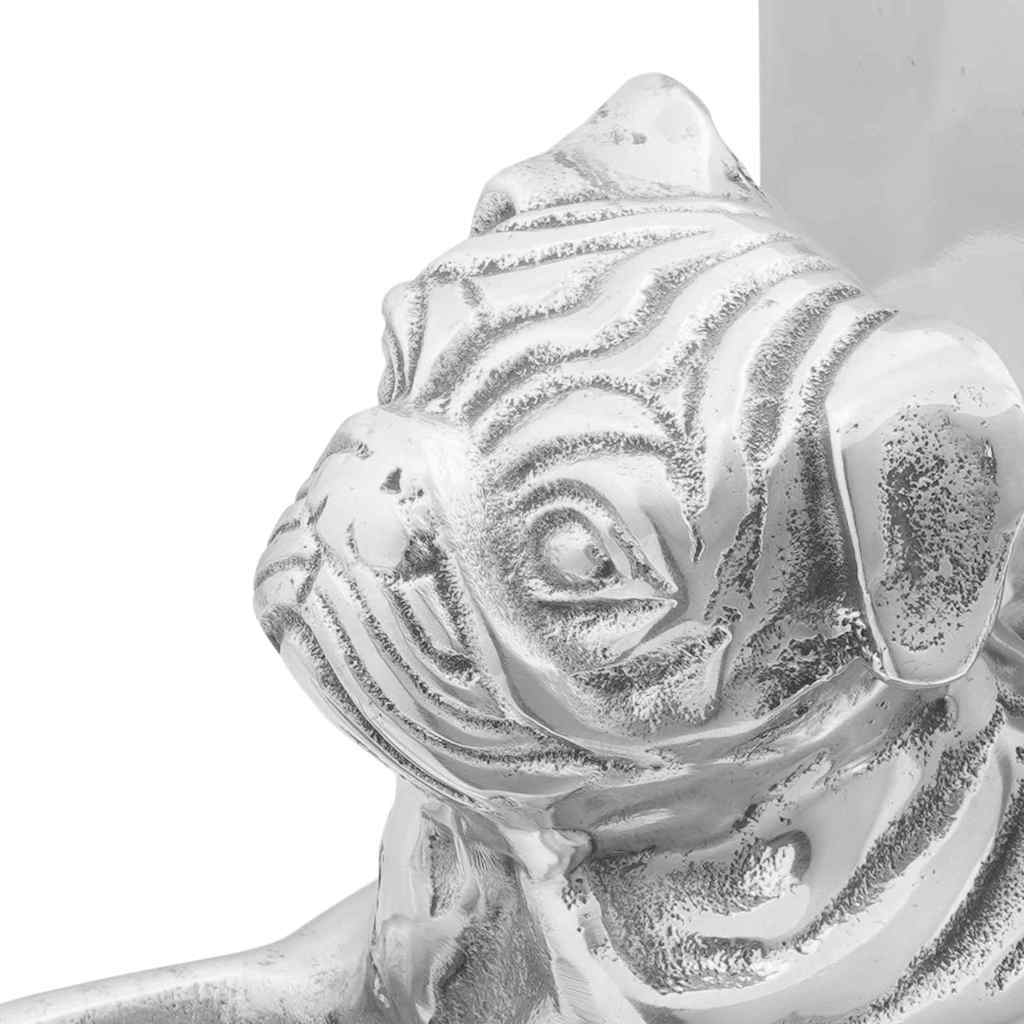 Bookends 2 pcs Silver 12 x 15 x 18 cm Aluminium