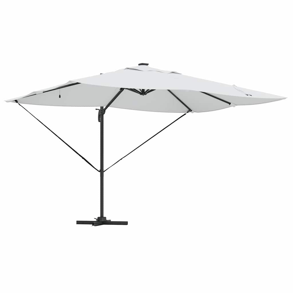 Cantilever Roma Parasol Beige and Black 352 x 251 x 265 cm