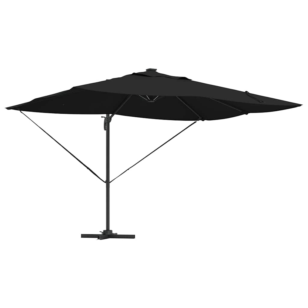 Cantilever Roma Parasol Black and Black 352 x 251 x 265 cm