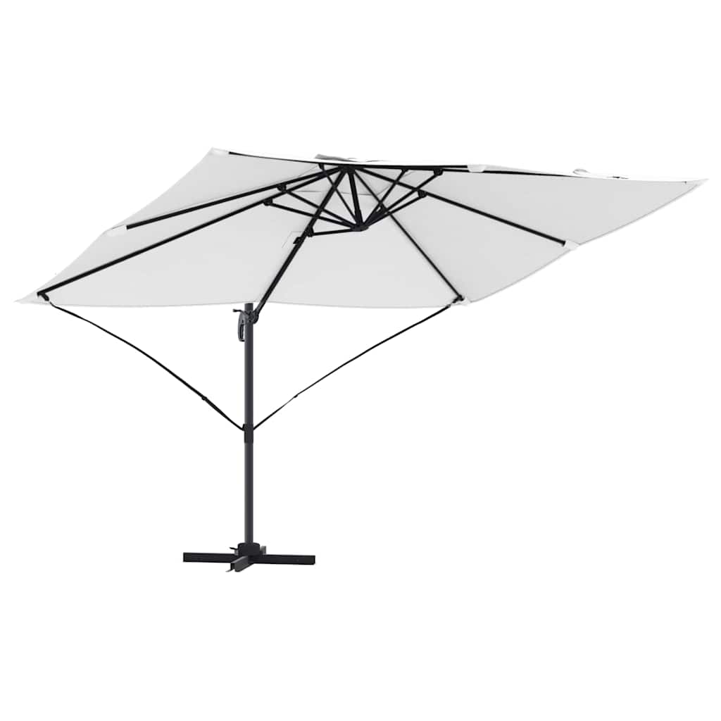 Cantilever Roma Parasol Beige and Black 352 x 251 x 260 cm