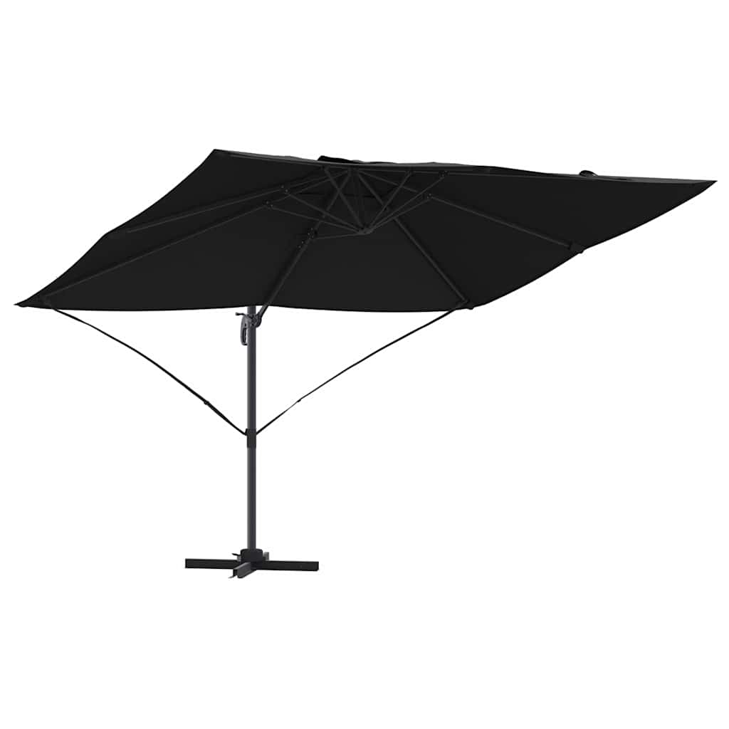 Cantilever Roma Parasol Black and Black 352 x 251 x 260 cm