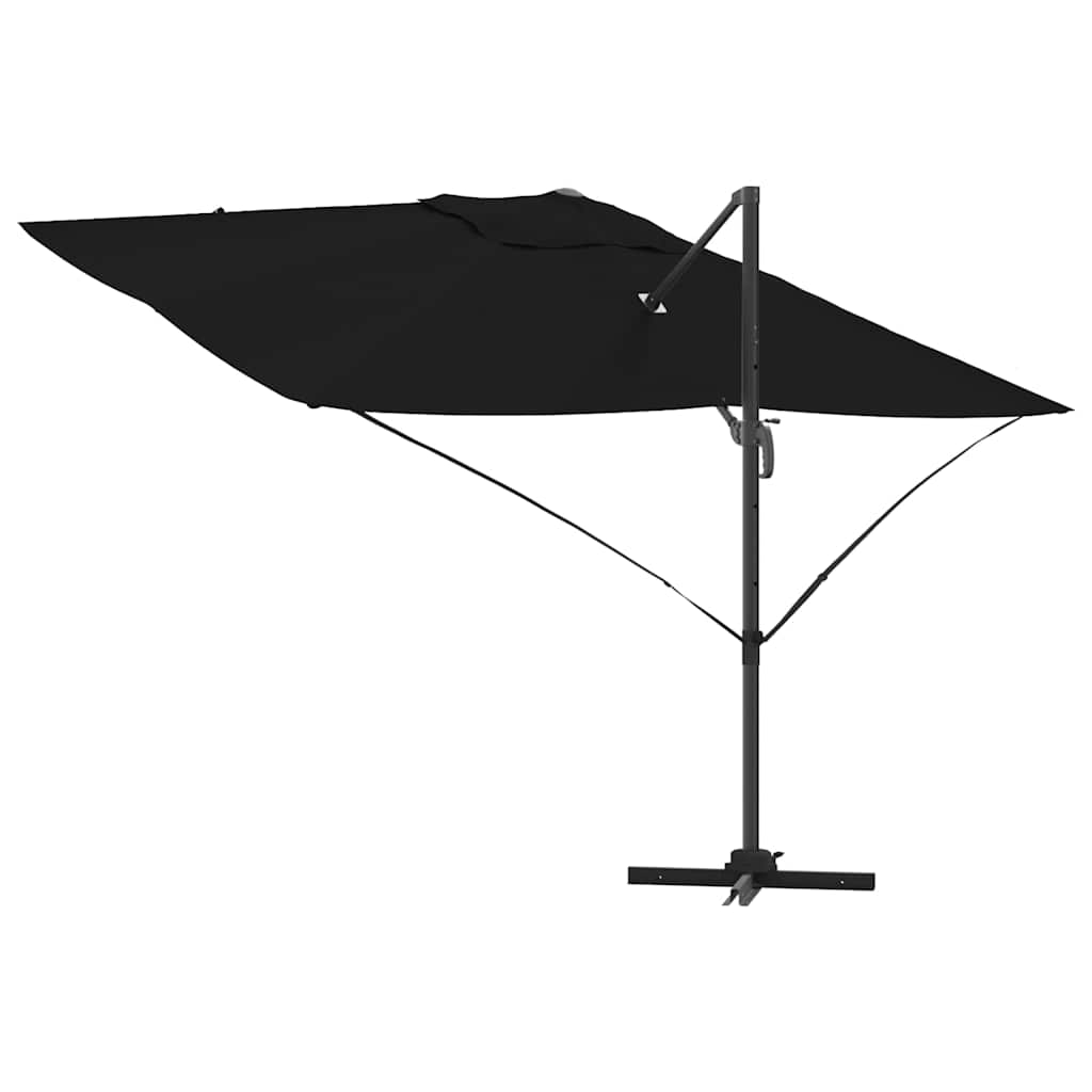 Cantilever Roma Parasol Black and Black 352 x 251 x 260 cm