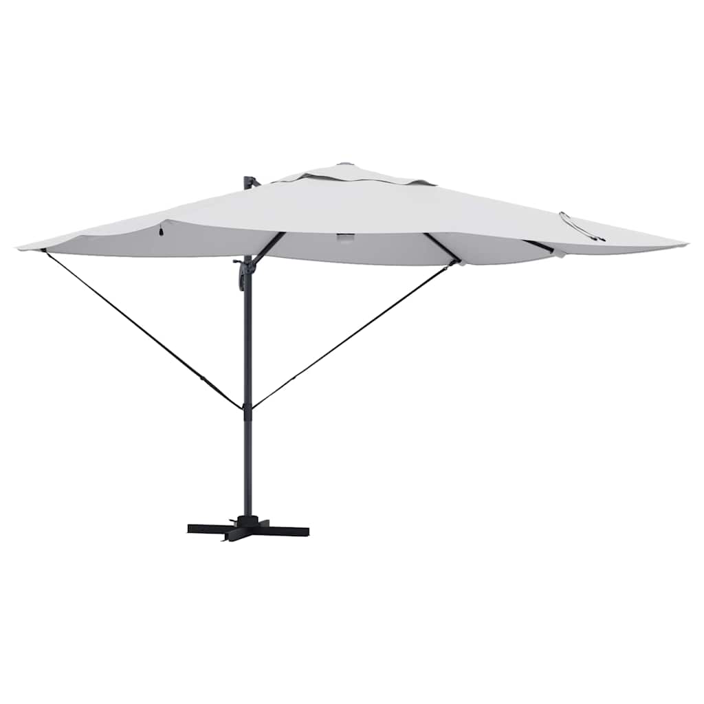 Cantilever Roma Parasol Beige and Black 352 x 251 x 265 cm