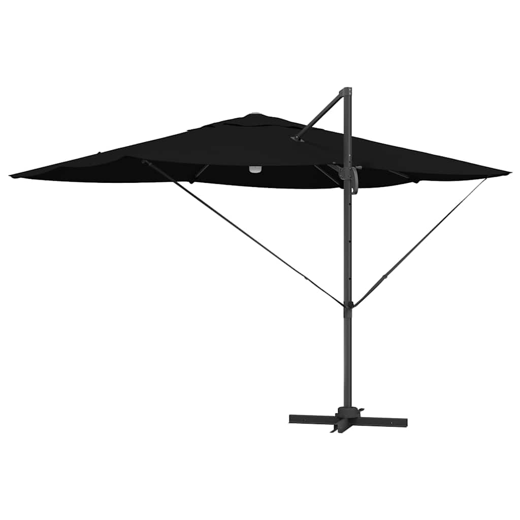 Cantilever Roma Parasol Black and Black 352 x 251 x 265 cm