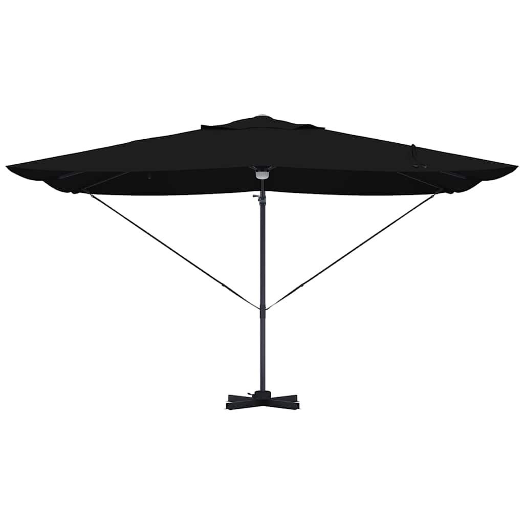 Cantilever Roma Parasol Black and Black 352 x 251 x 265 cm