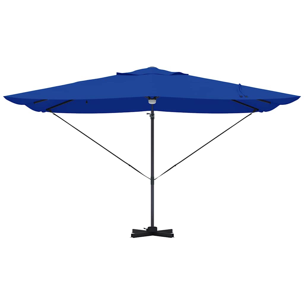 Cantilever Roma Parasol Blue and Black 352 x 251 x 265 cm