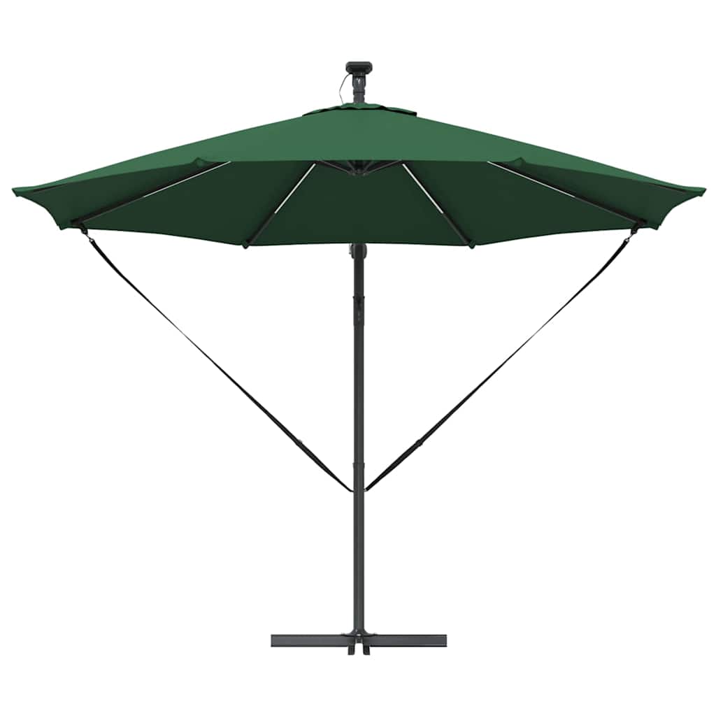 Cantilever Banana Parasol Green 294 x 294 x 248 cm