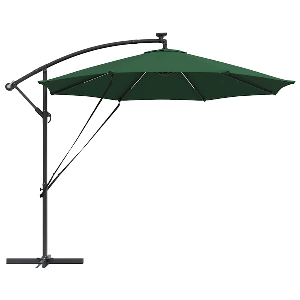 Cantilever Banana Parasol Green 294 x 294 x 248 cm