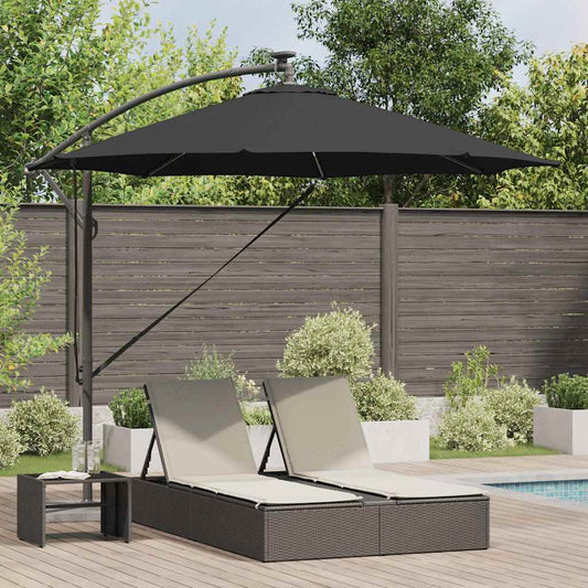 Cantilever Banana Parasol Black 294 x 294 x 248 cm