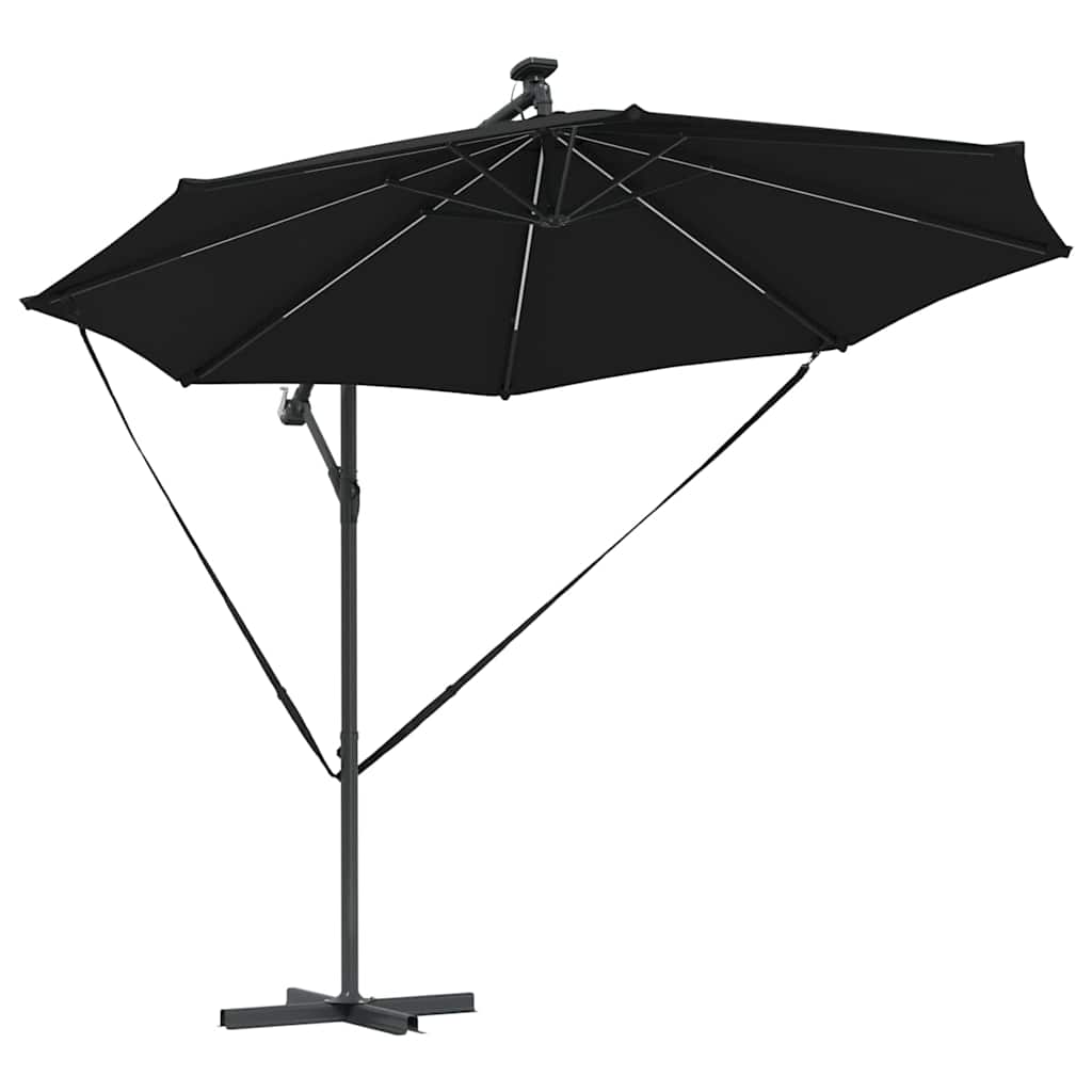 Cantilever Banana Parasol Black 294 x 294 x 248 cm