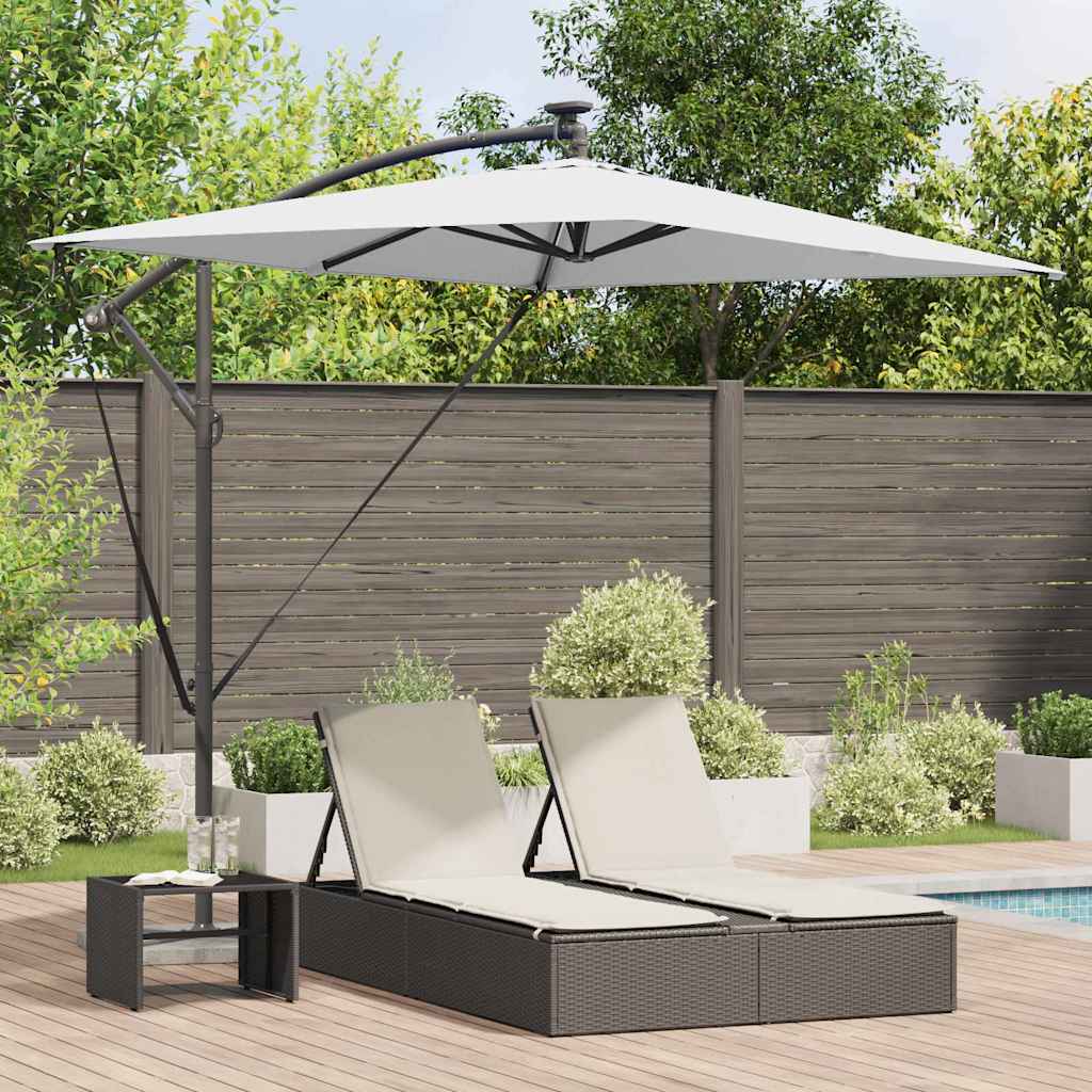 Cantilever Banana Parasol Sand 294 x 200 x 254 cm