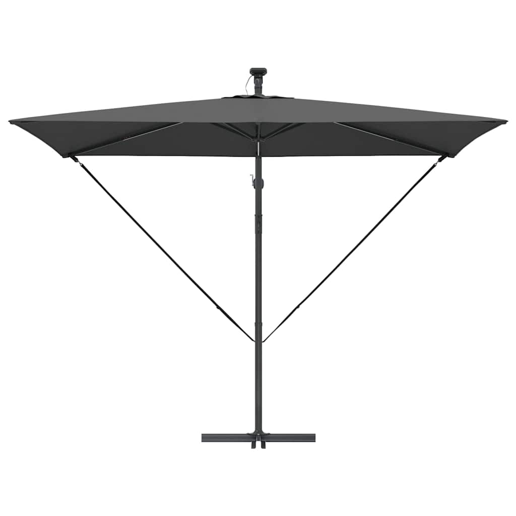 Cantilever Banana Parasol Anthracite 294 x 200 x 254 cm