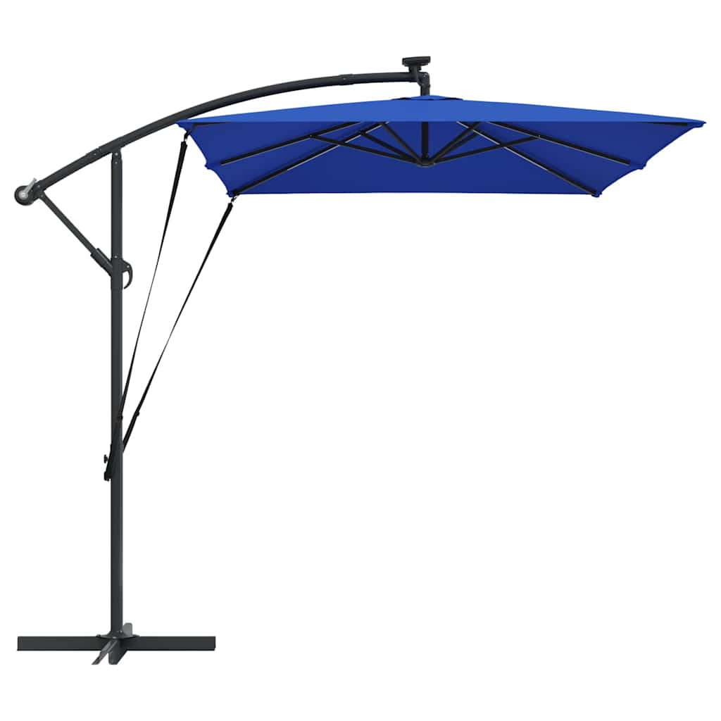 Cantilever Banana Parasol Blue 294 x 200 x 254 cm
