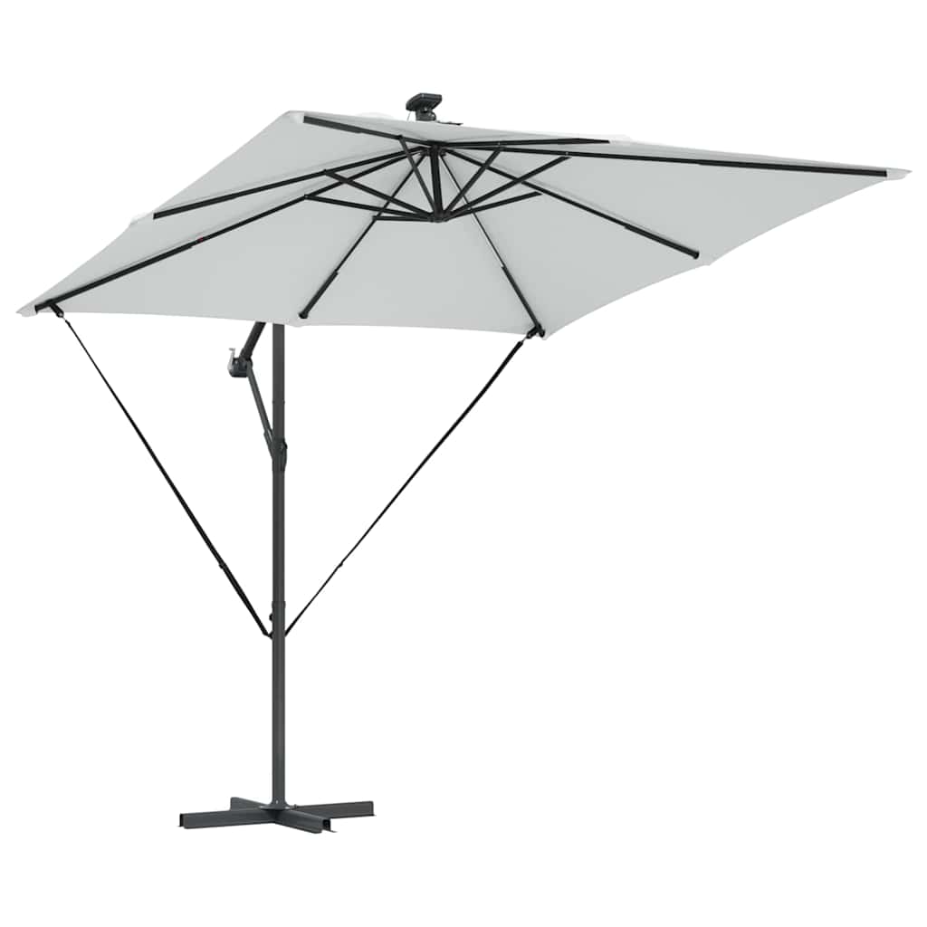 Cantilever Banana Parasol Sand 249 x 249 x 250 cm