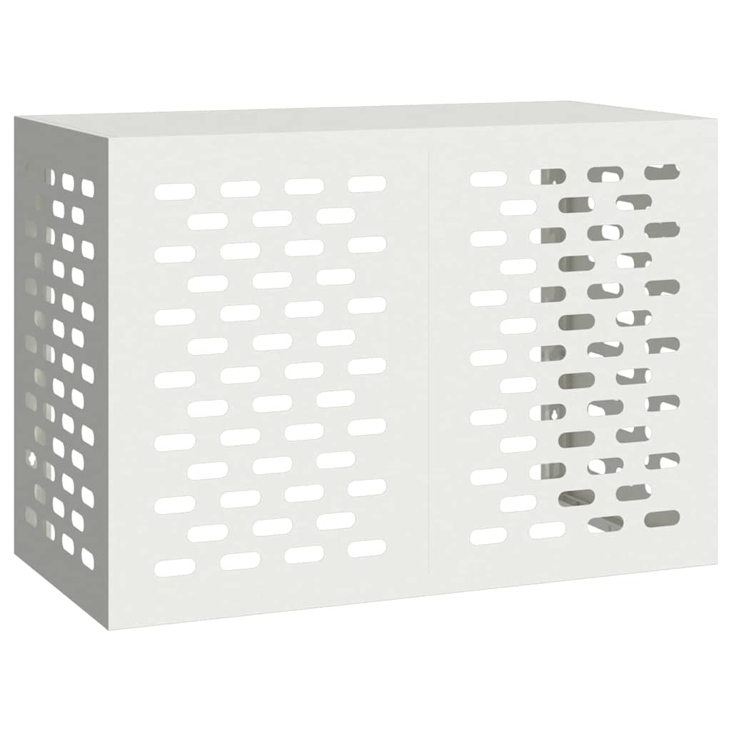 Air Conditioner Cover White 100 x 50 x 70 cm Steel
