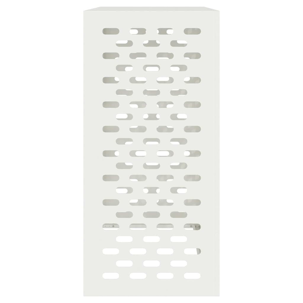 Air Conditioner Cover White 110 x 50 x 105 cm Steel