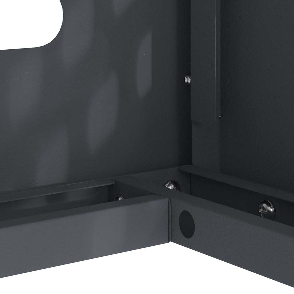 Air Conditioner Cover Anthracite 110 x 50 x 105 cm Steel
