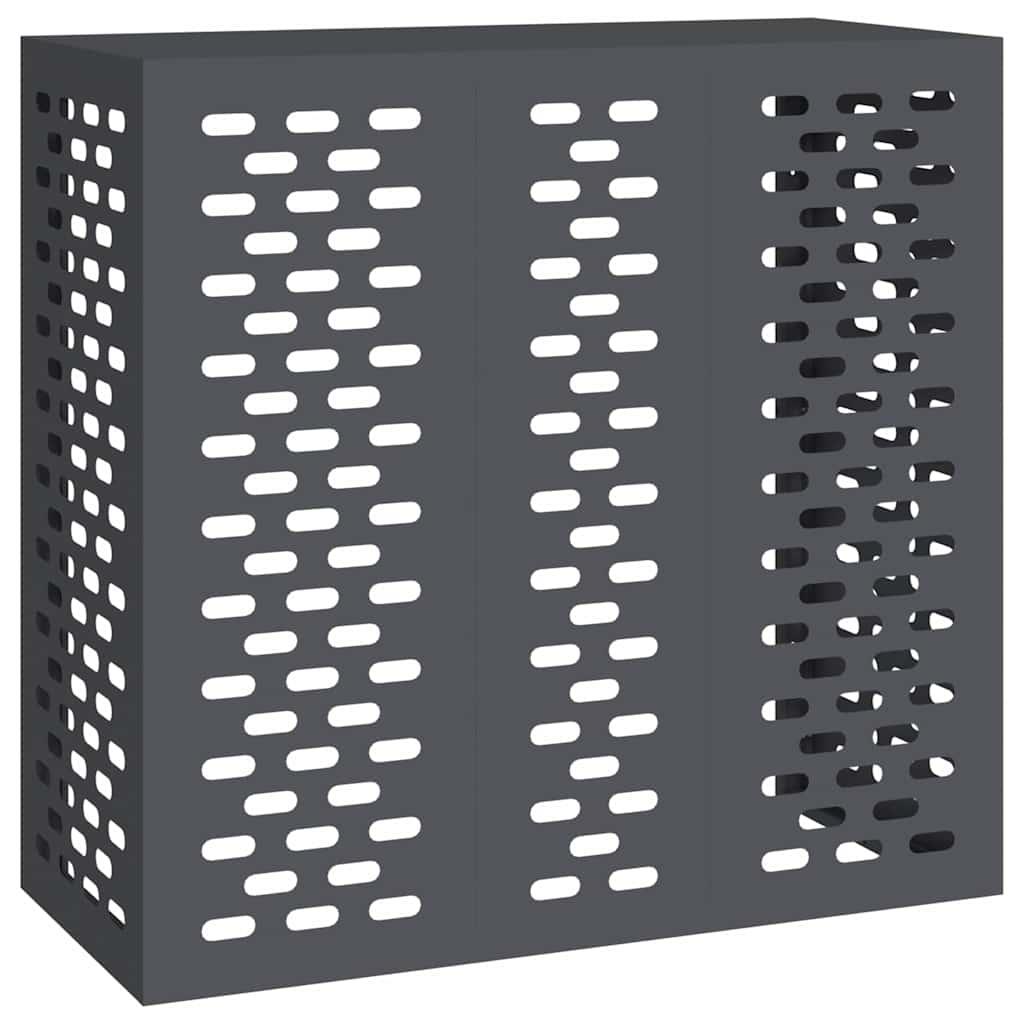 Air Conditioner Cover Anthracite 110 x 50 x 105 cm Steel