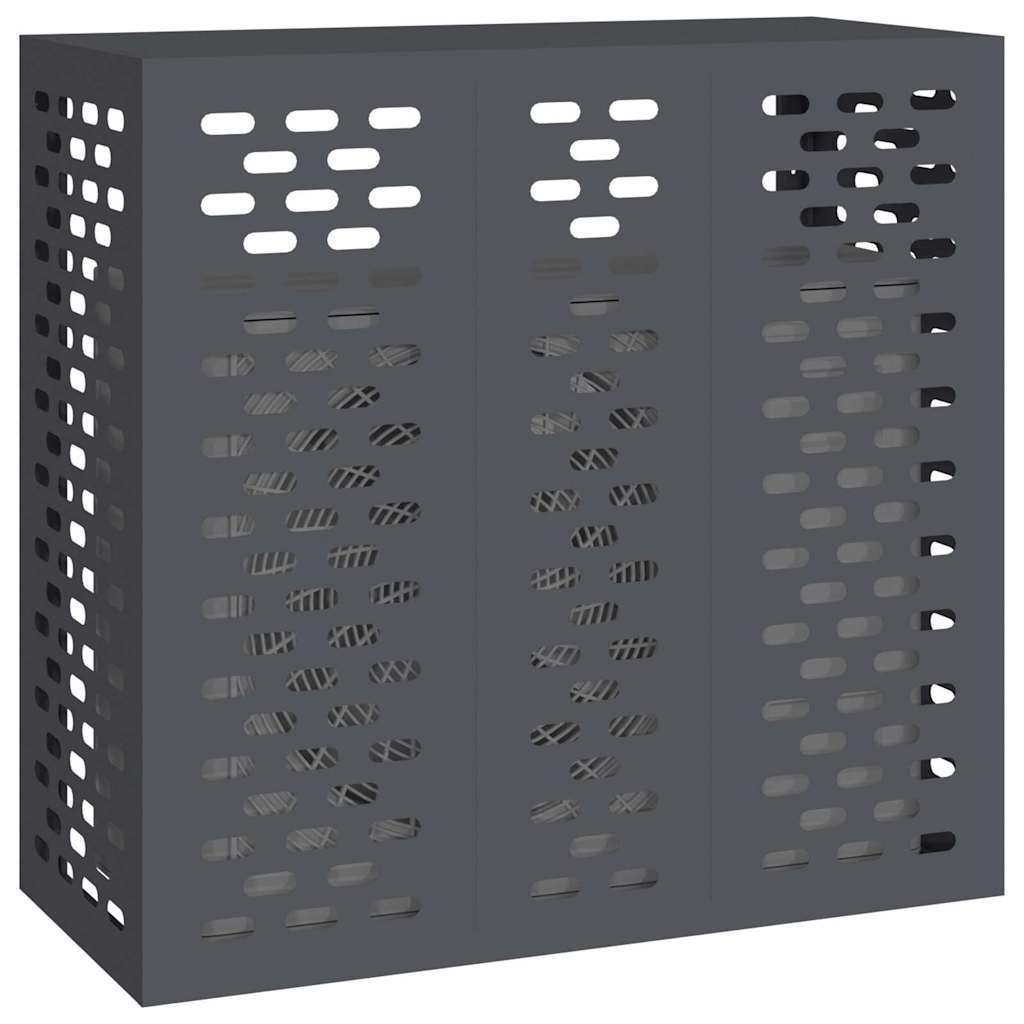 Air Conditioner Cover Anthracite 110 x 50 x 105 cm Steel